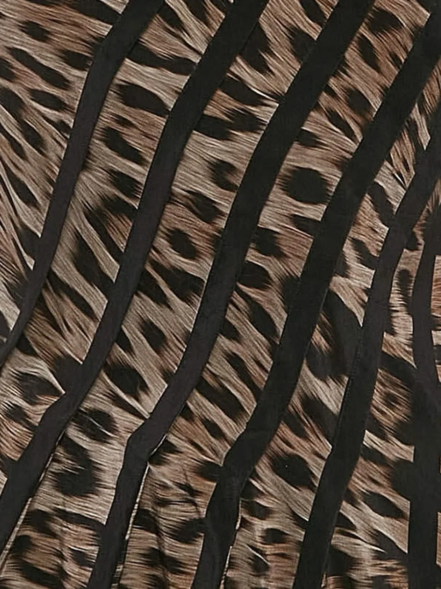 leopard-print silk top 3