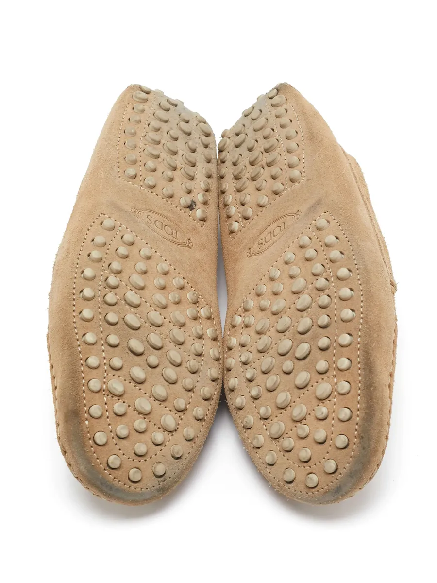 Pre-Owned suede loafers 9