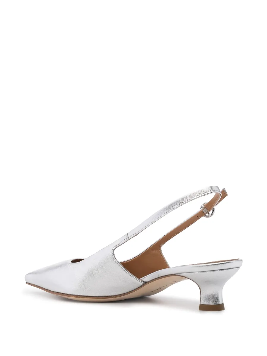 Catrina 35mm metallic-leather pumps 6