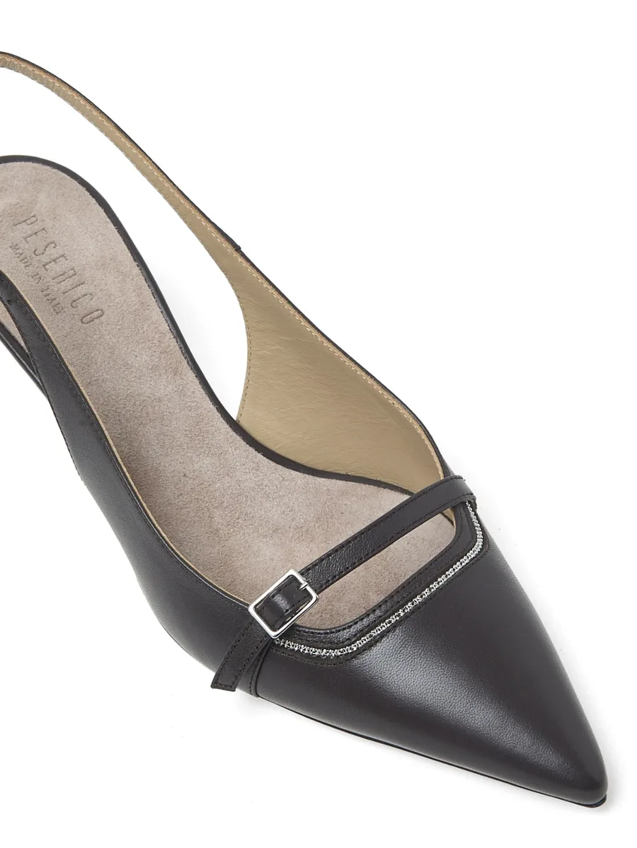 туфли с ремешком на пятке 5