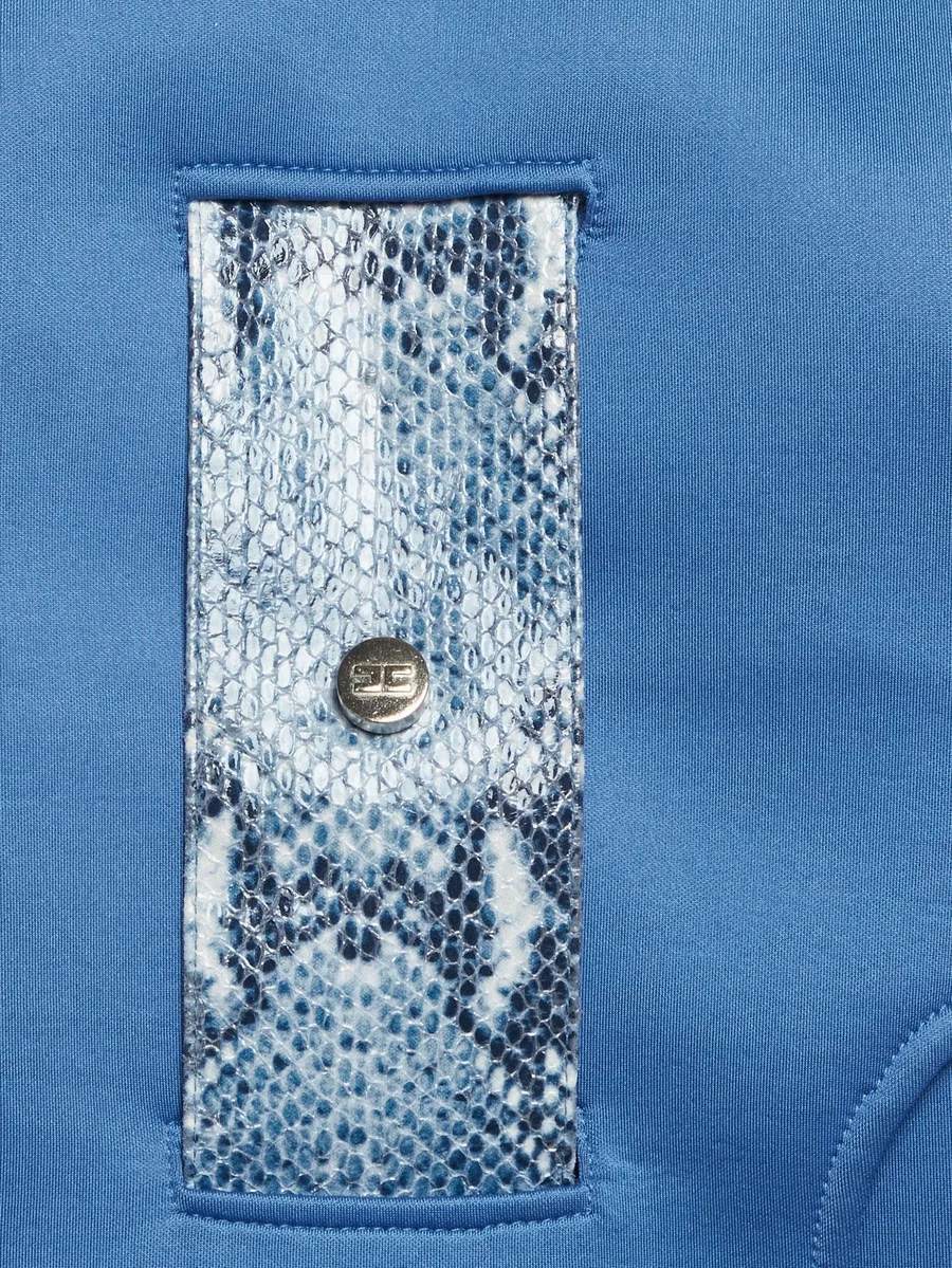snake-print short-sleeve T-shirt 5