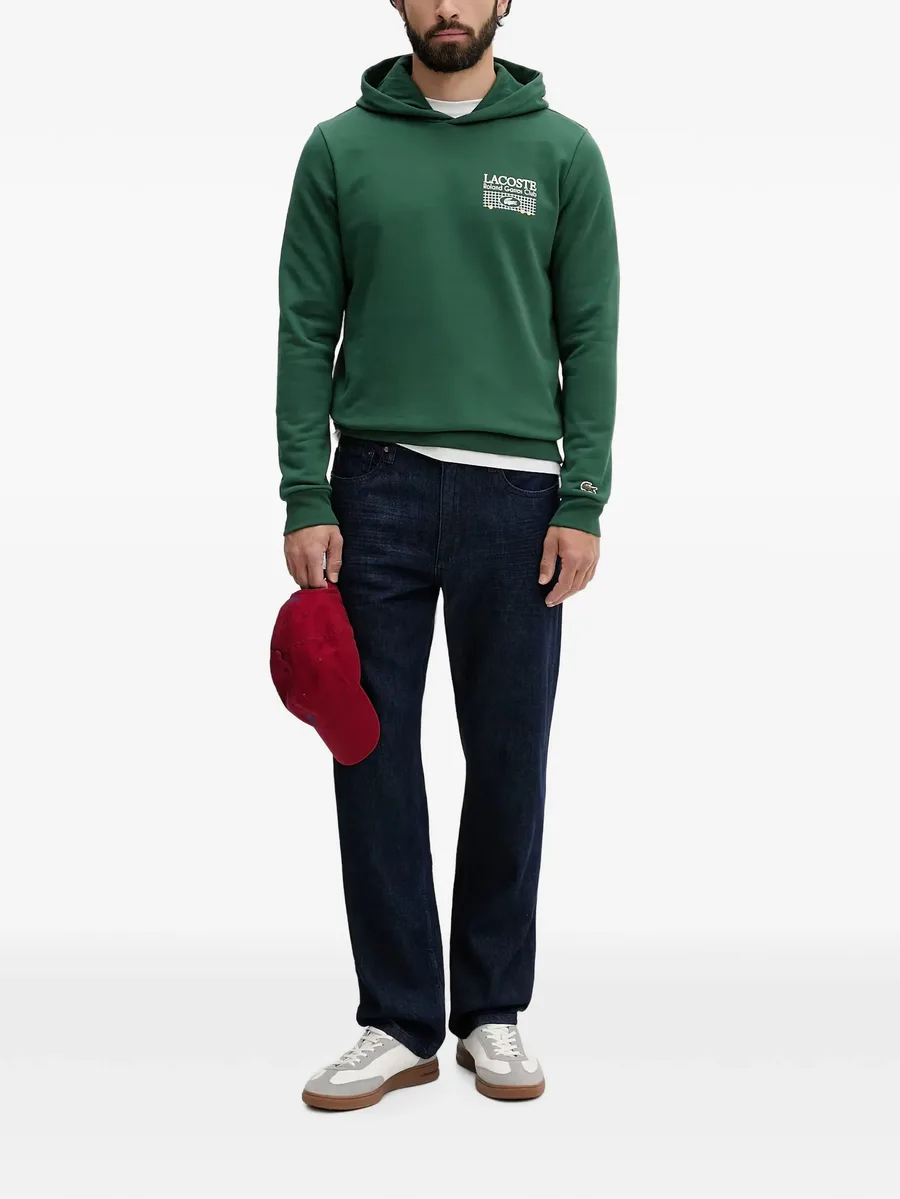 logo-patch straight-leg jeans 2