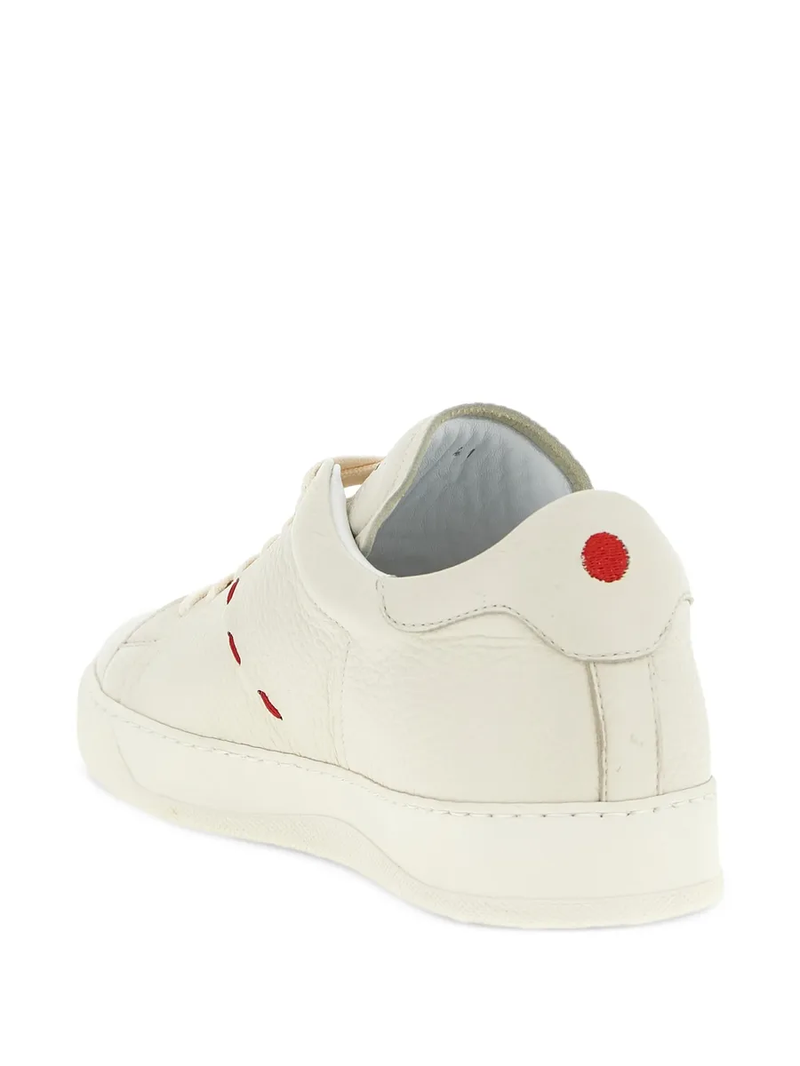 stitching leather sneakers 5