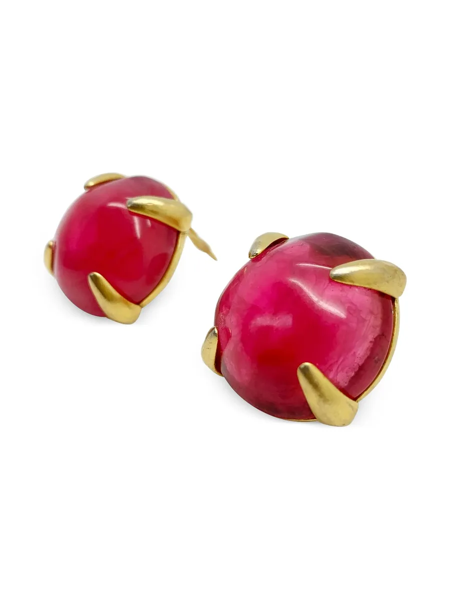серьги-клипсы Givenchy (1980-е годы) 3
