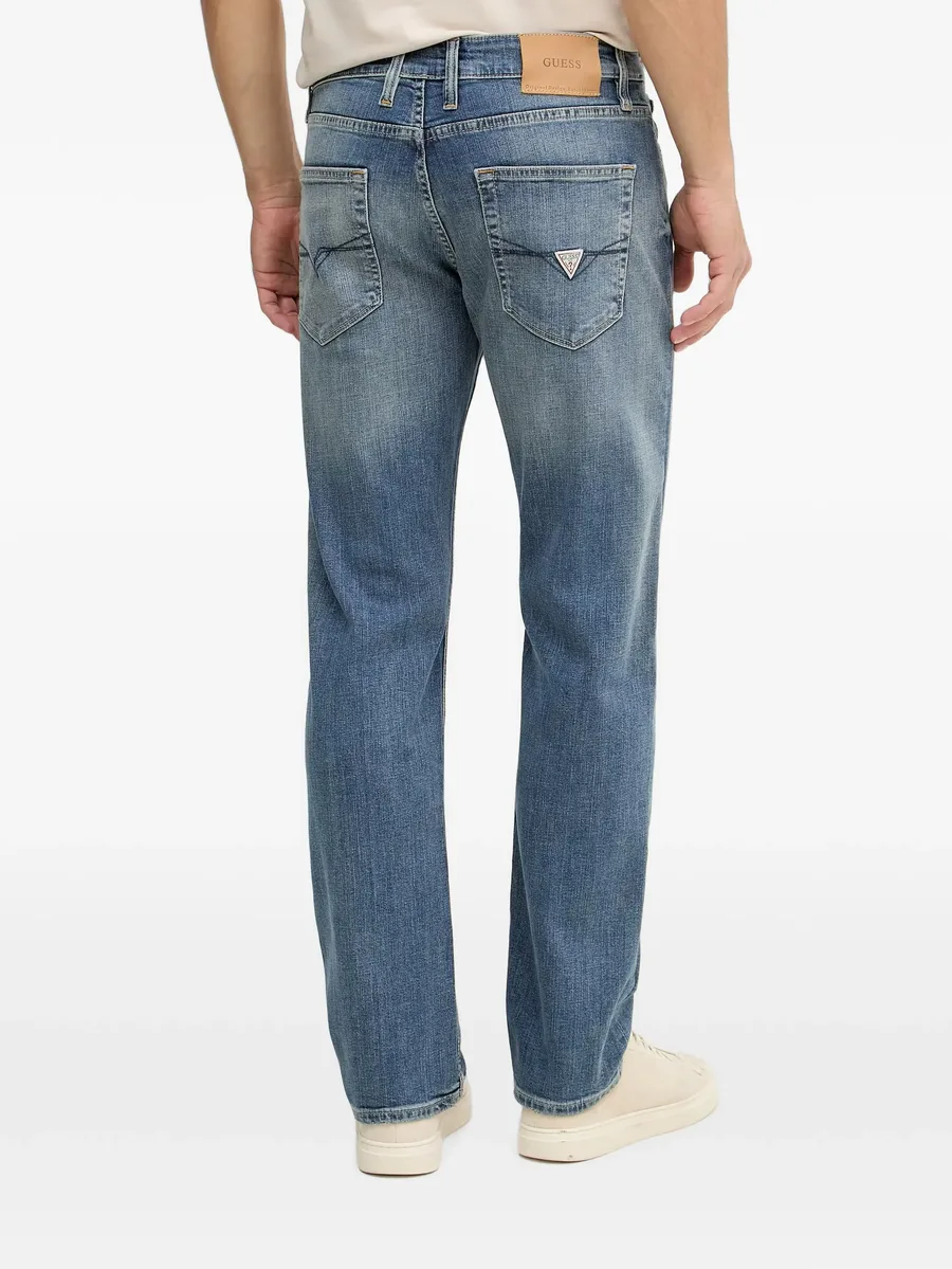logo-patch straight-leg jeans 3