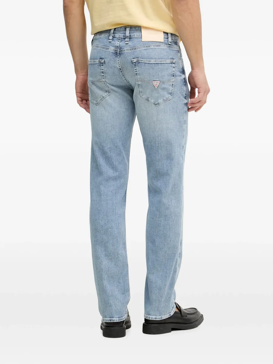 logo-patch straight-leg jeans 3