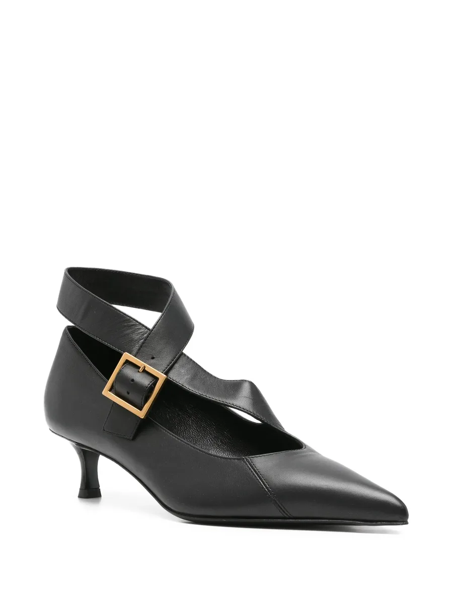45mm Sloan buckle-strap pumps 4