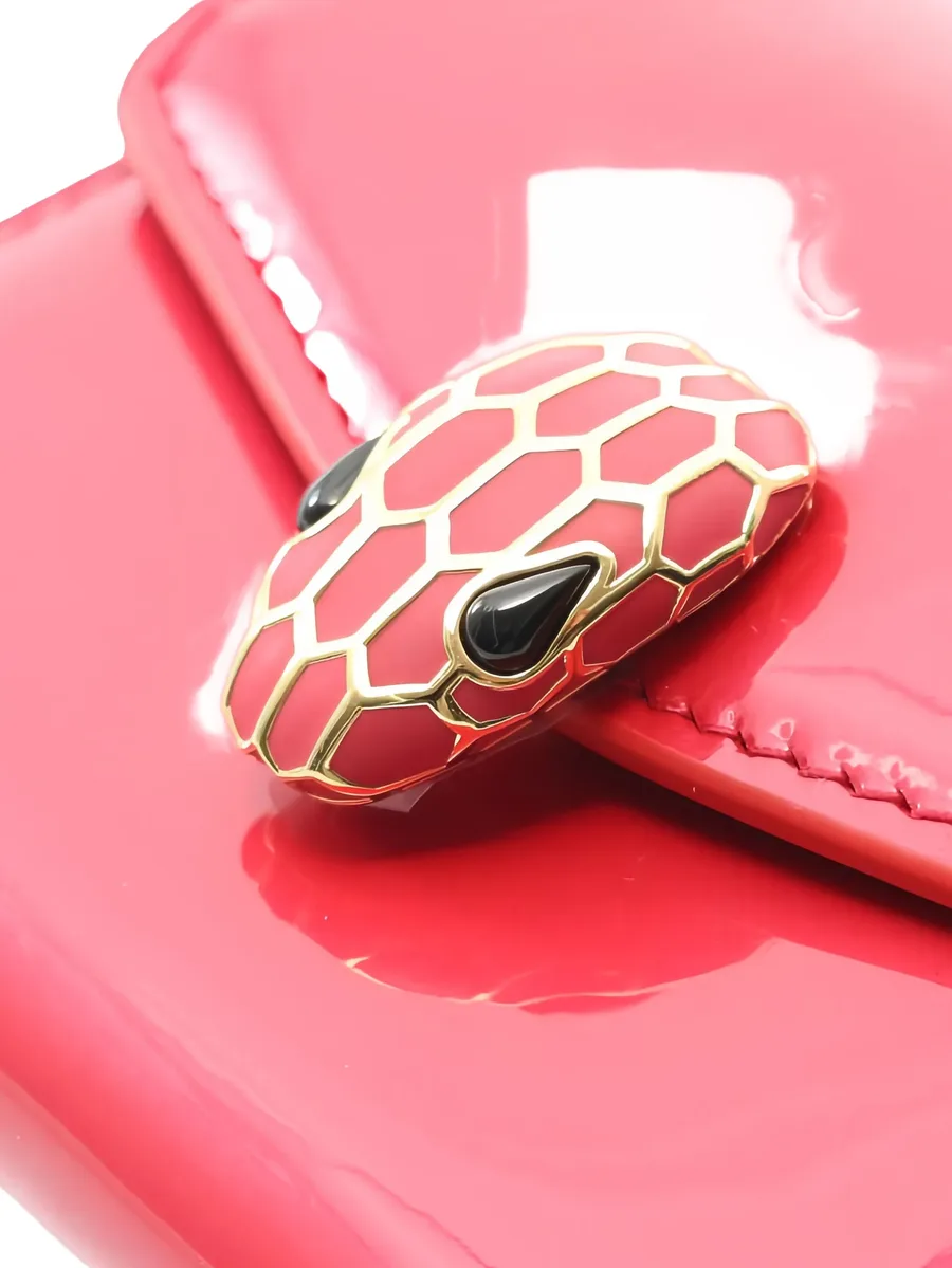 2010s Bi-fold snake leather wallet 11