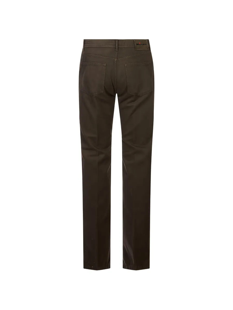 logo-patch straight-leg jeans 2