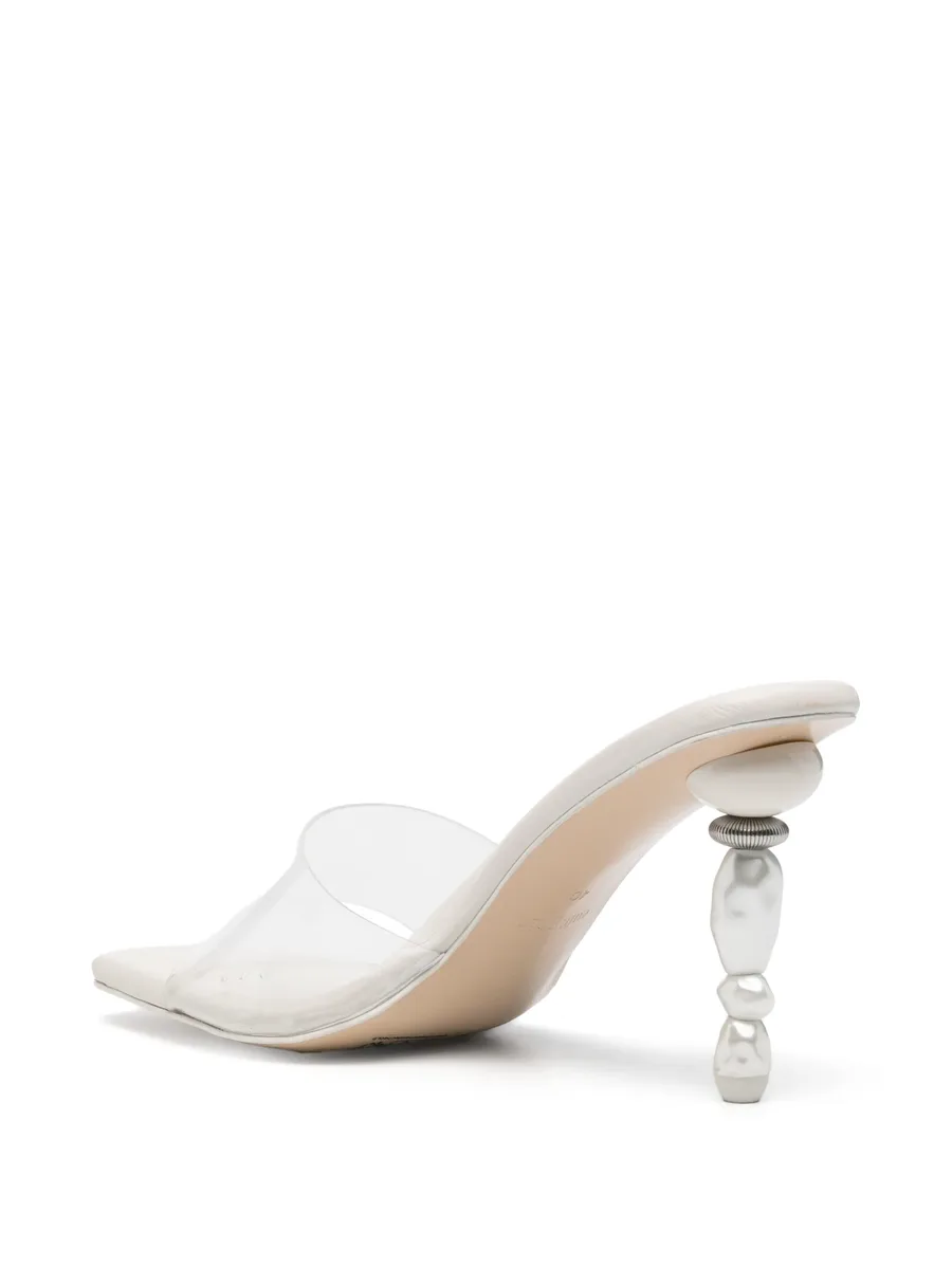 Mahina pearl-embellished sandals 6