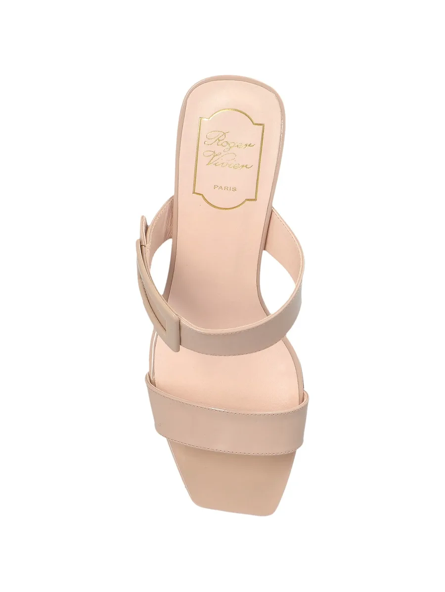 buckle strap leather sneakers 7