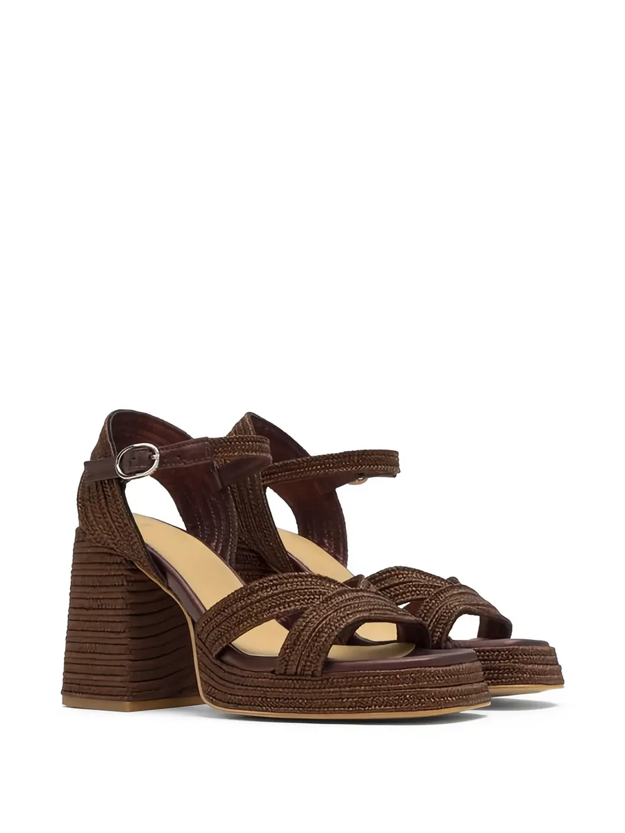 Valee braided-strap platform sandals 4