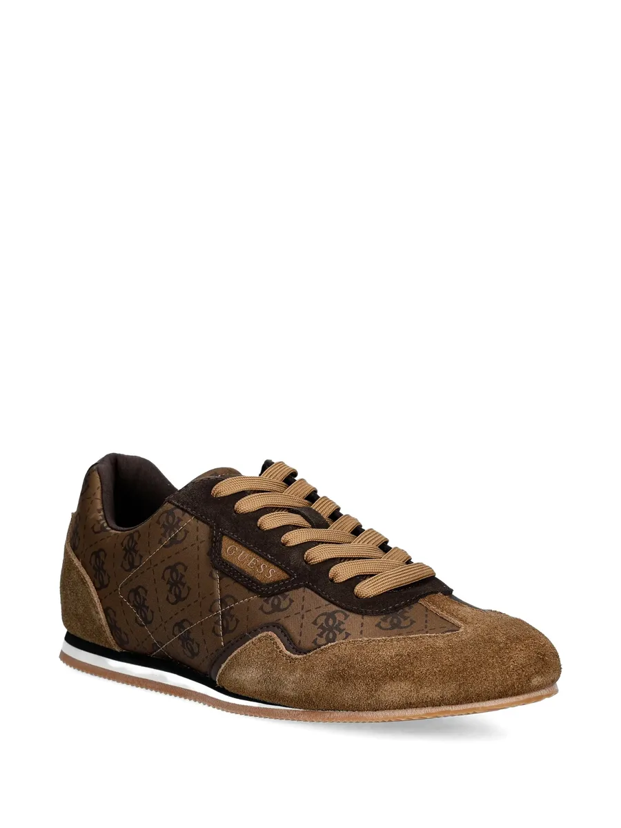 monogram lace-up sneakers 3