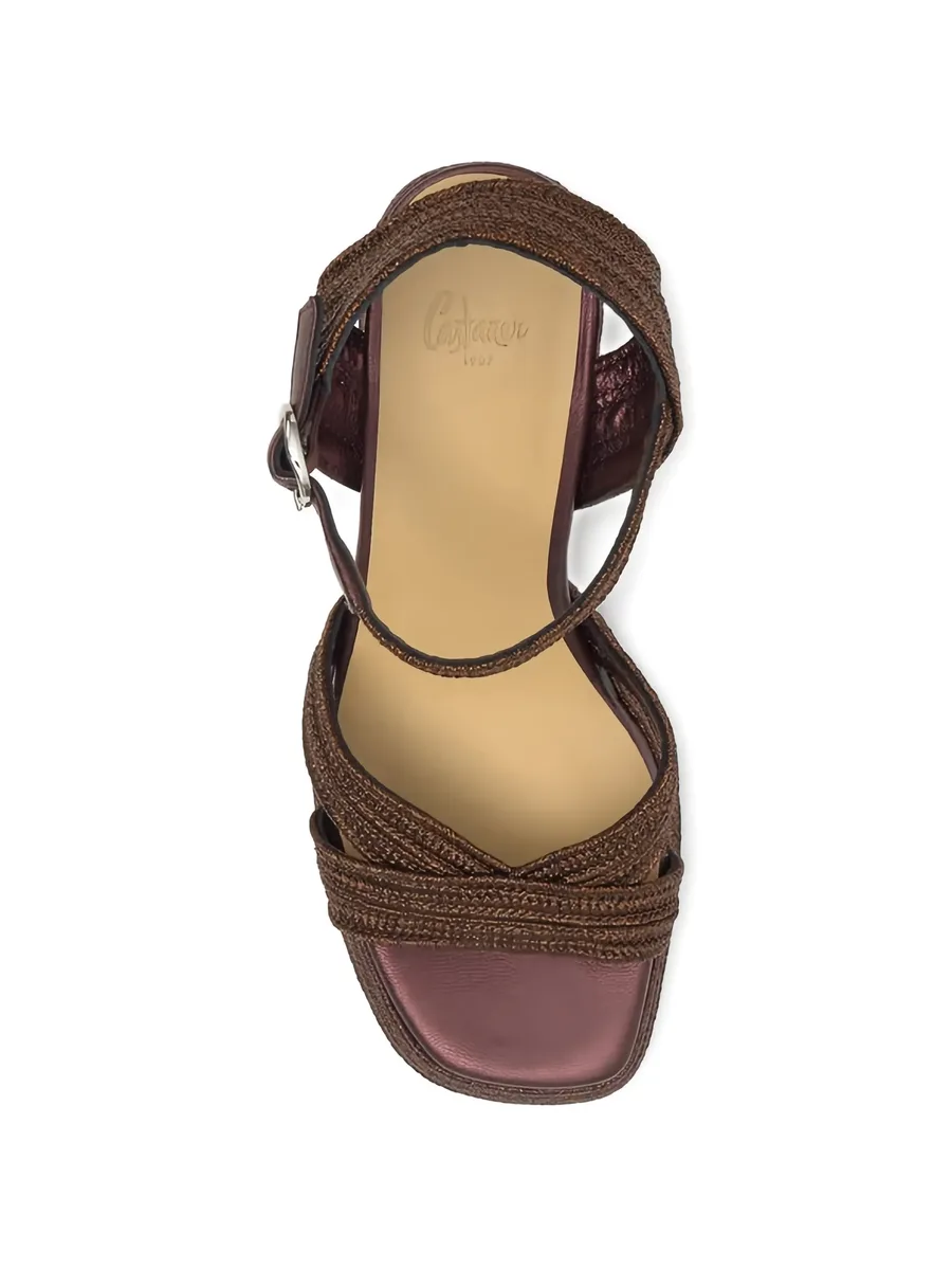 Valee braided-strap platform sandals 8