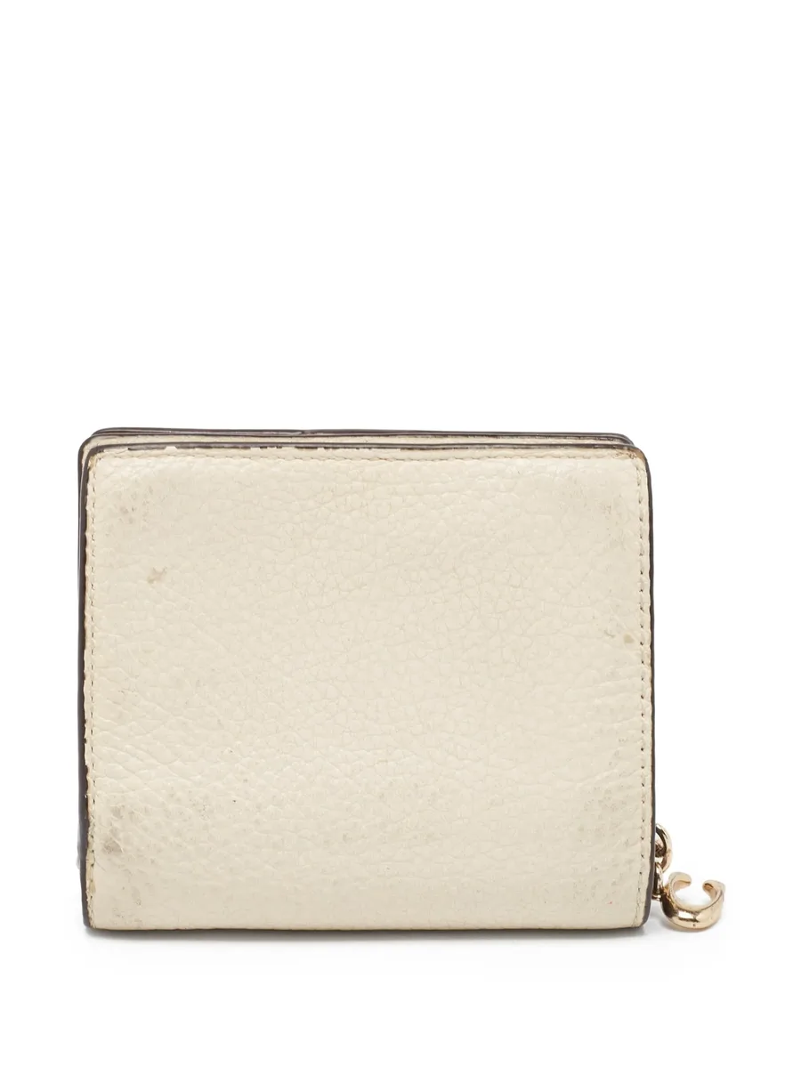 pre-owned Snap textured zip-around wallet 3