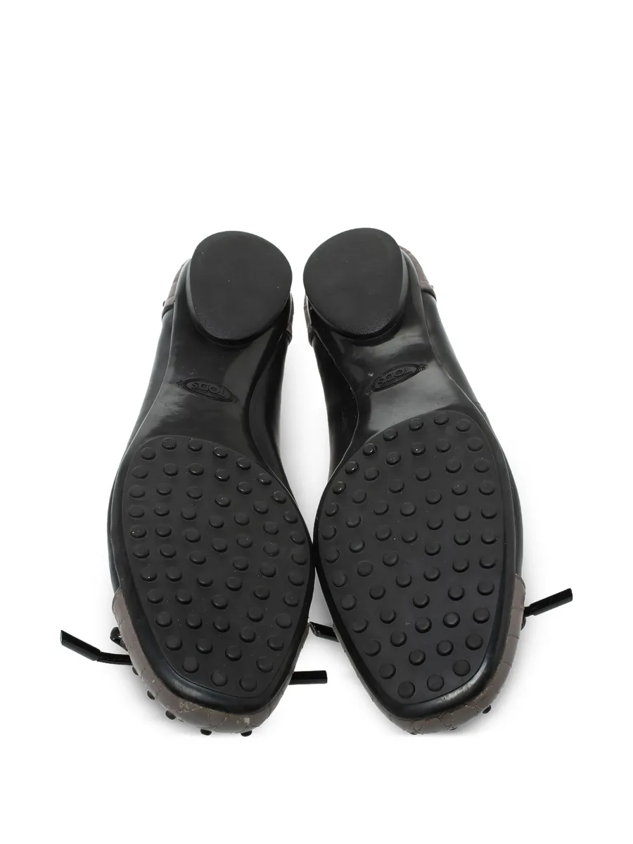 Pre-owned studded ballerina flats 9