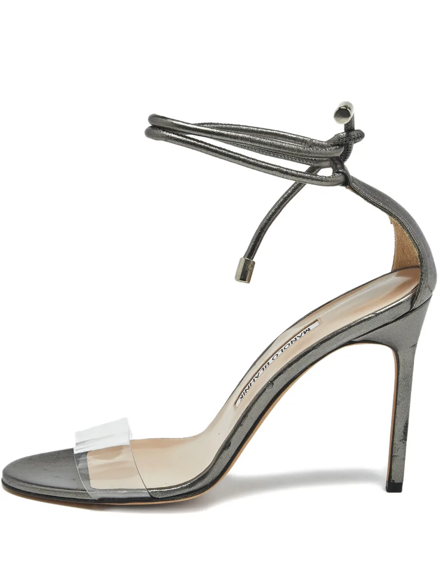 Estro ankle-strap leather sandals 1