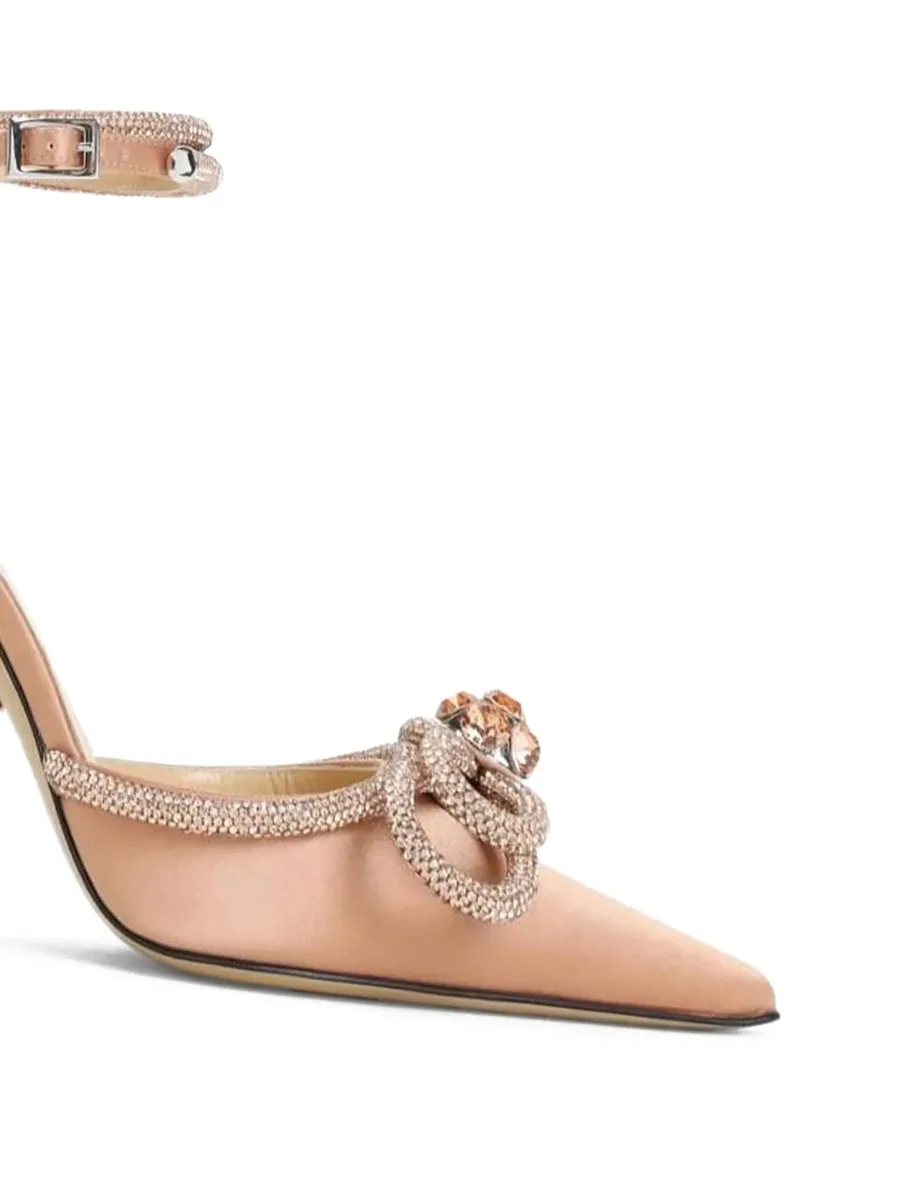 crystal-embellished satin pumps 3