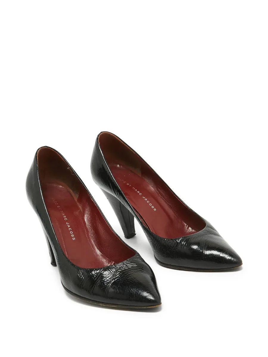 100mm leather pumps 5