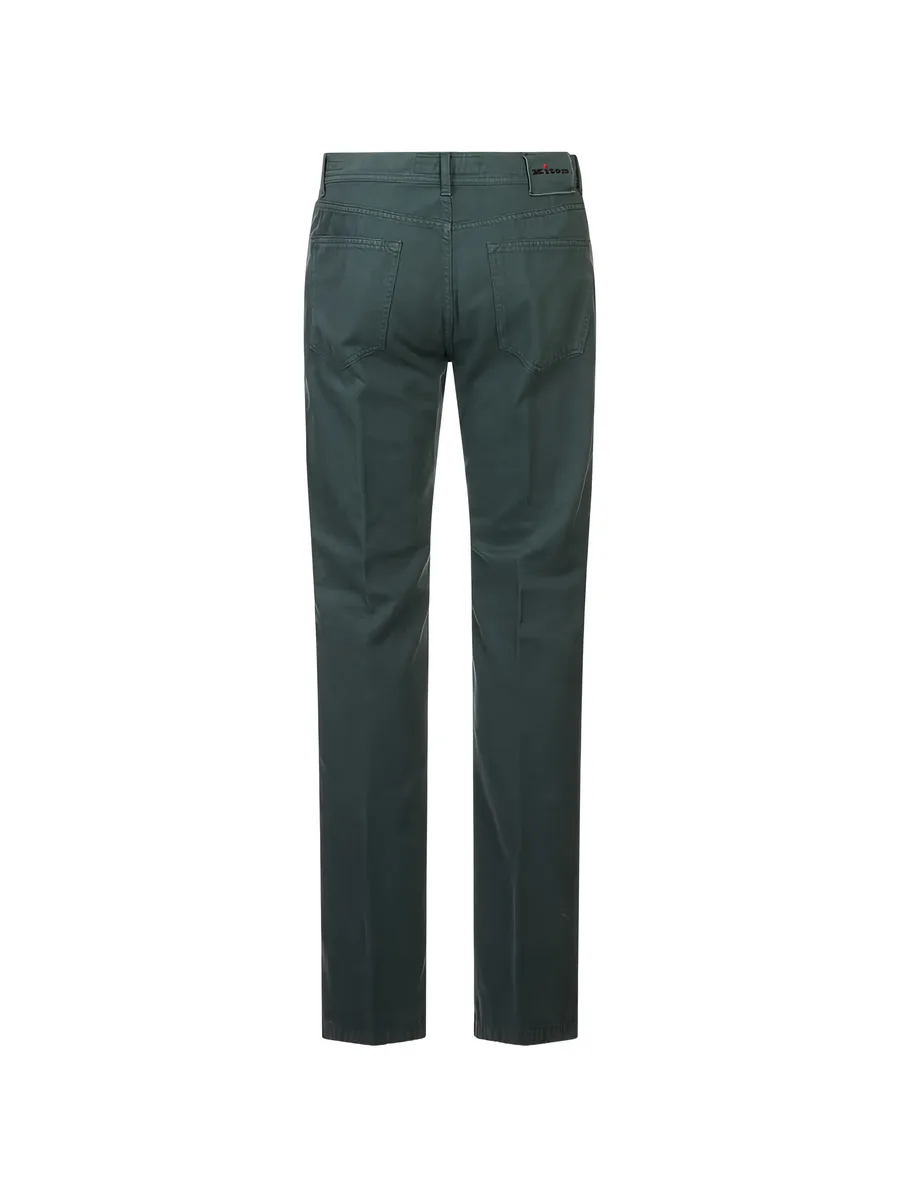 straight-leg logo-patch jeans 2