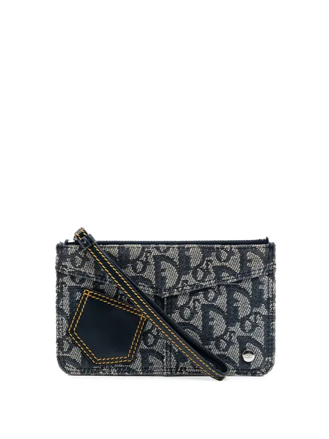 клатч Diorissimo Trotter Canvas Wristlet (2001 год)