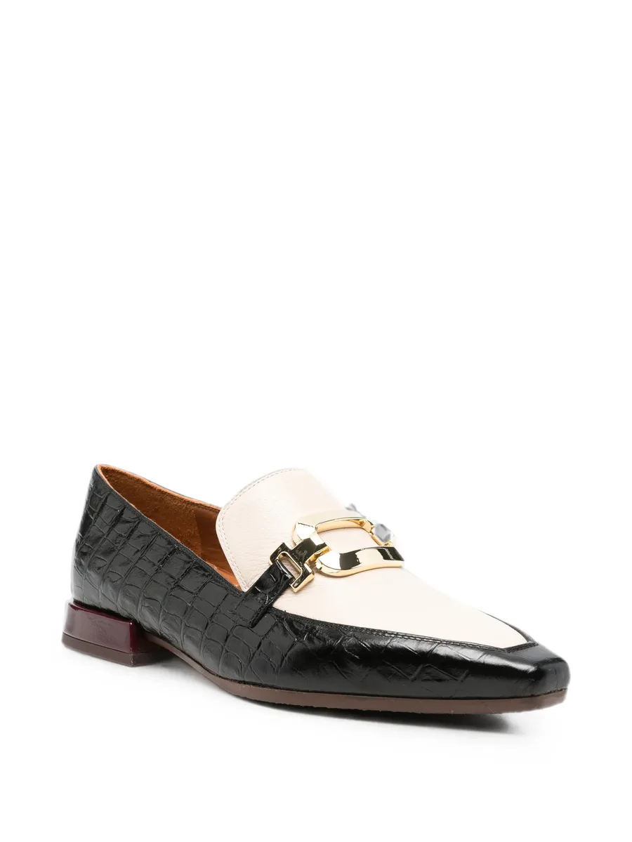 Gildo buckle-detail loafers 2