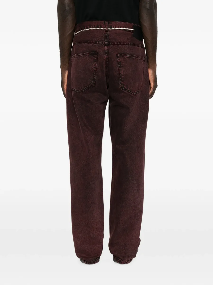 Batten acid-wash jeans 4