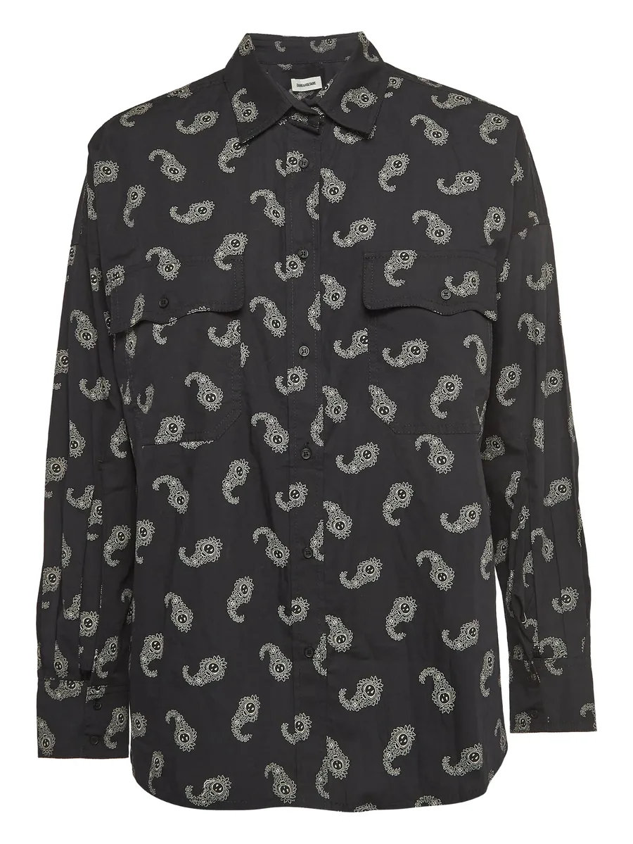pre-owned Tamara paisley-print shirt 1