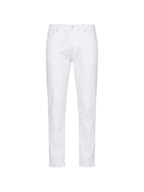 logo-patch jeans