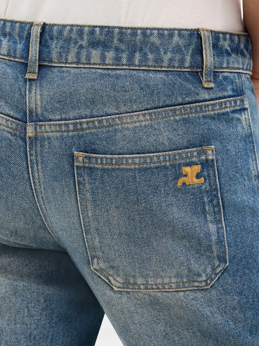 джинсы bootcut средней посадки 5