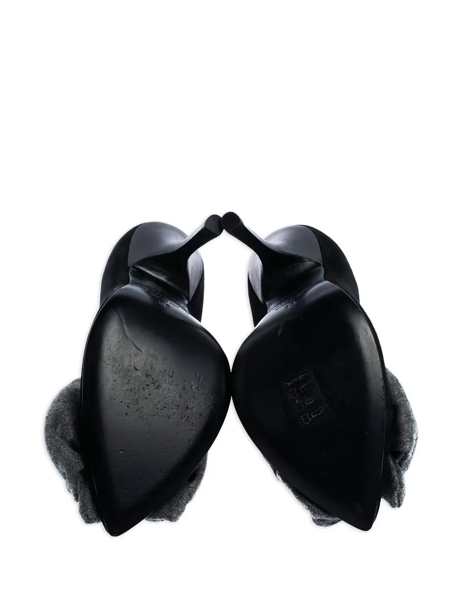 120mm pointed-toe bow-detailing pumps 10