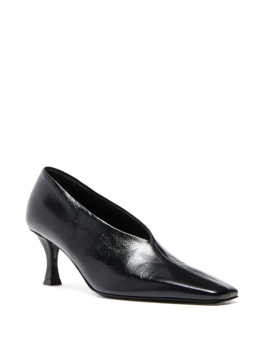 Trap square-toe pumps 3