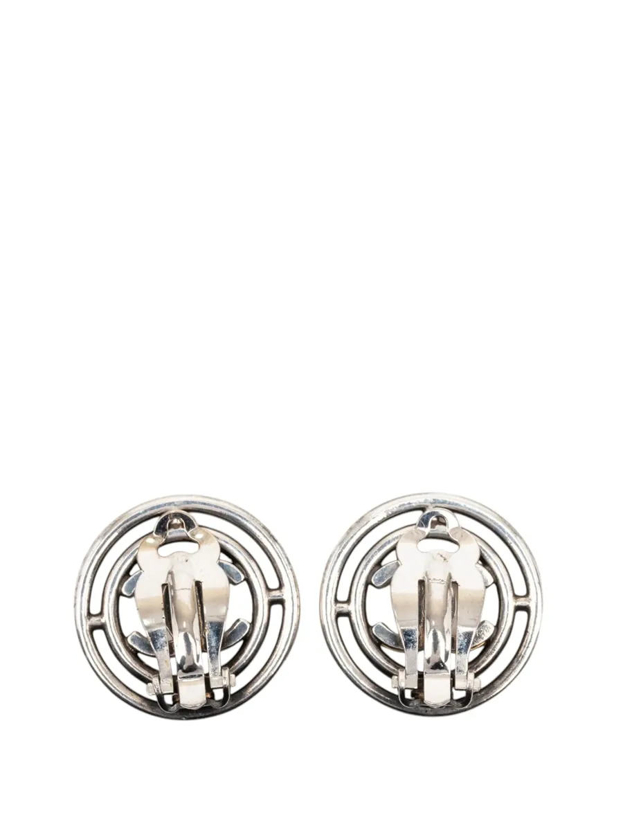 серьги CC Brass Round Wheel Clip On Earrings (1996 год) 3