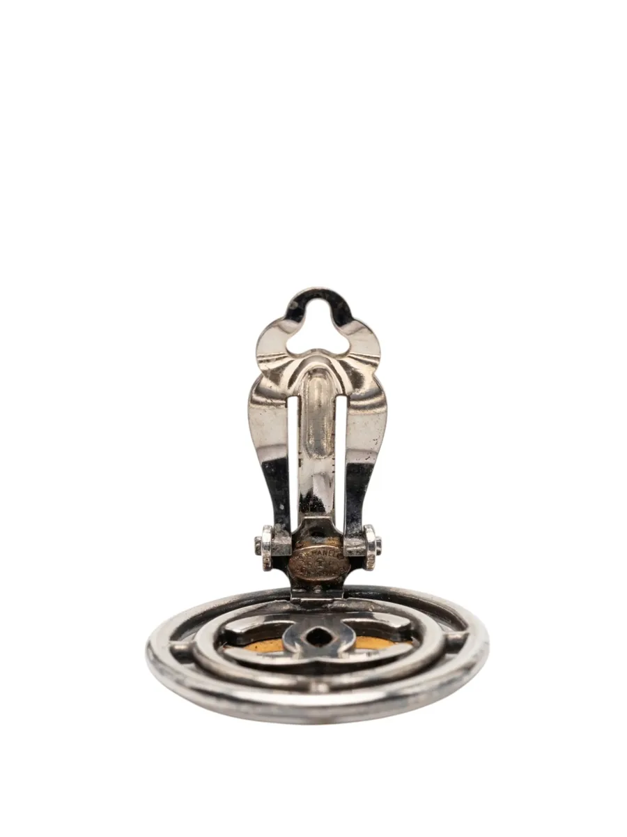 серьги CC Brass Round Wheel Clip On Earrings (1996 год) 9