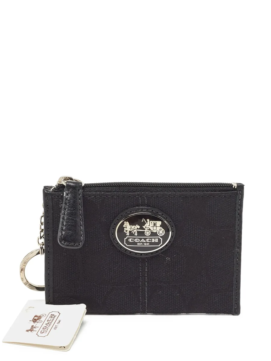 monogram-canvas card holder 1