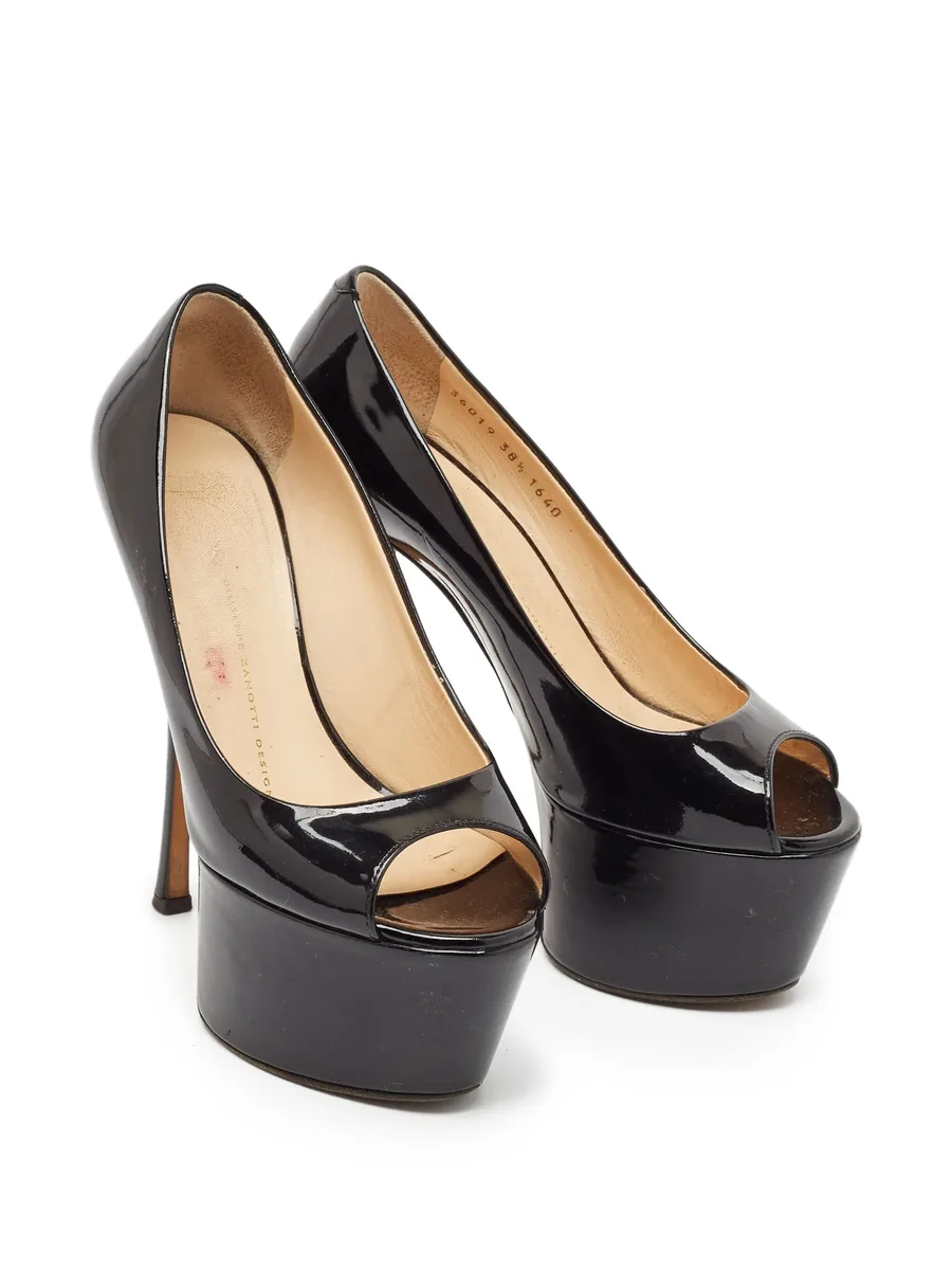 туфли Sharon pre-owned с открытым носком 9