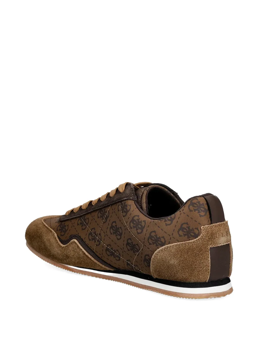 monogram lace-up sneakers 7