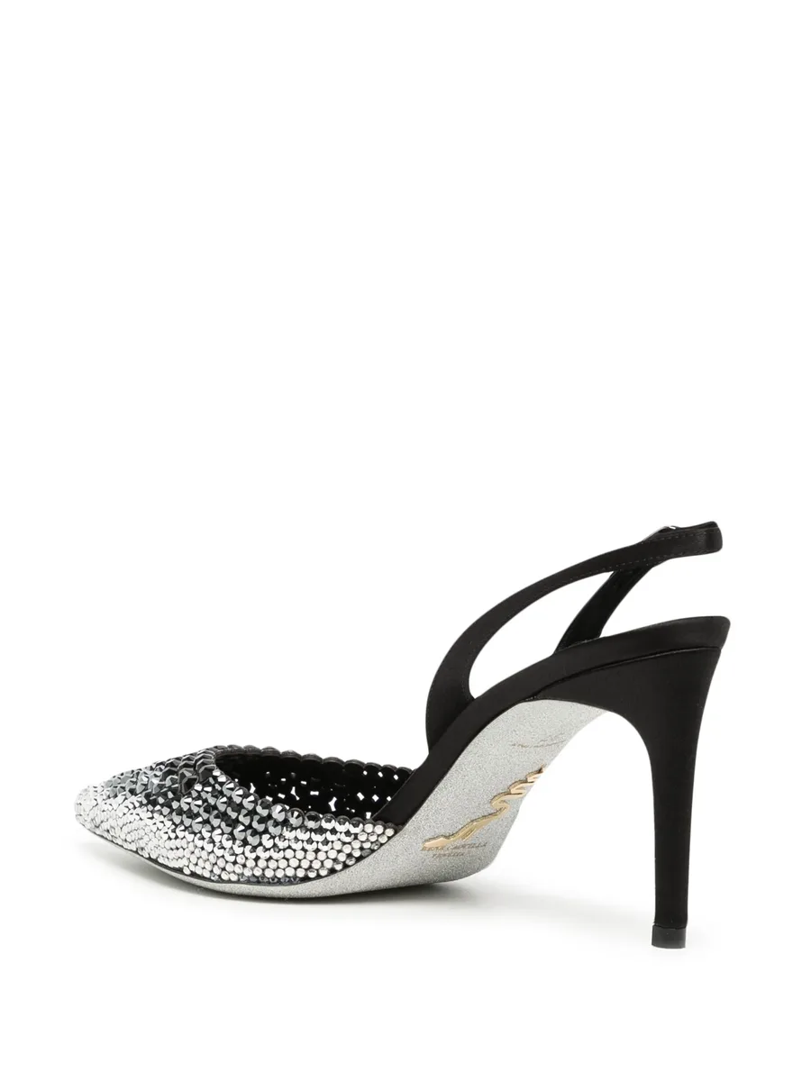 Jackie 70mm crystal-embellished pumps 5