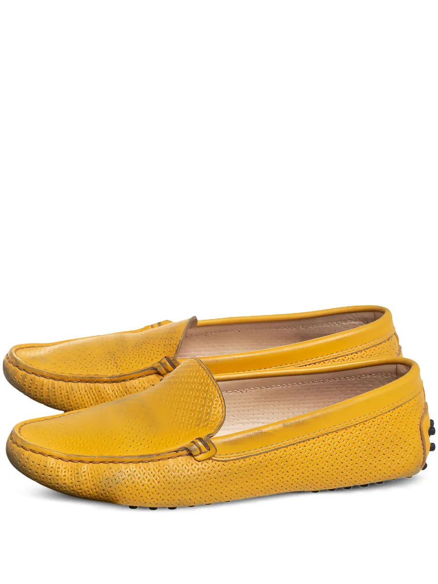 2024 Perforated Leather Loafers 1