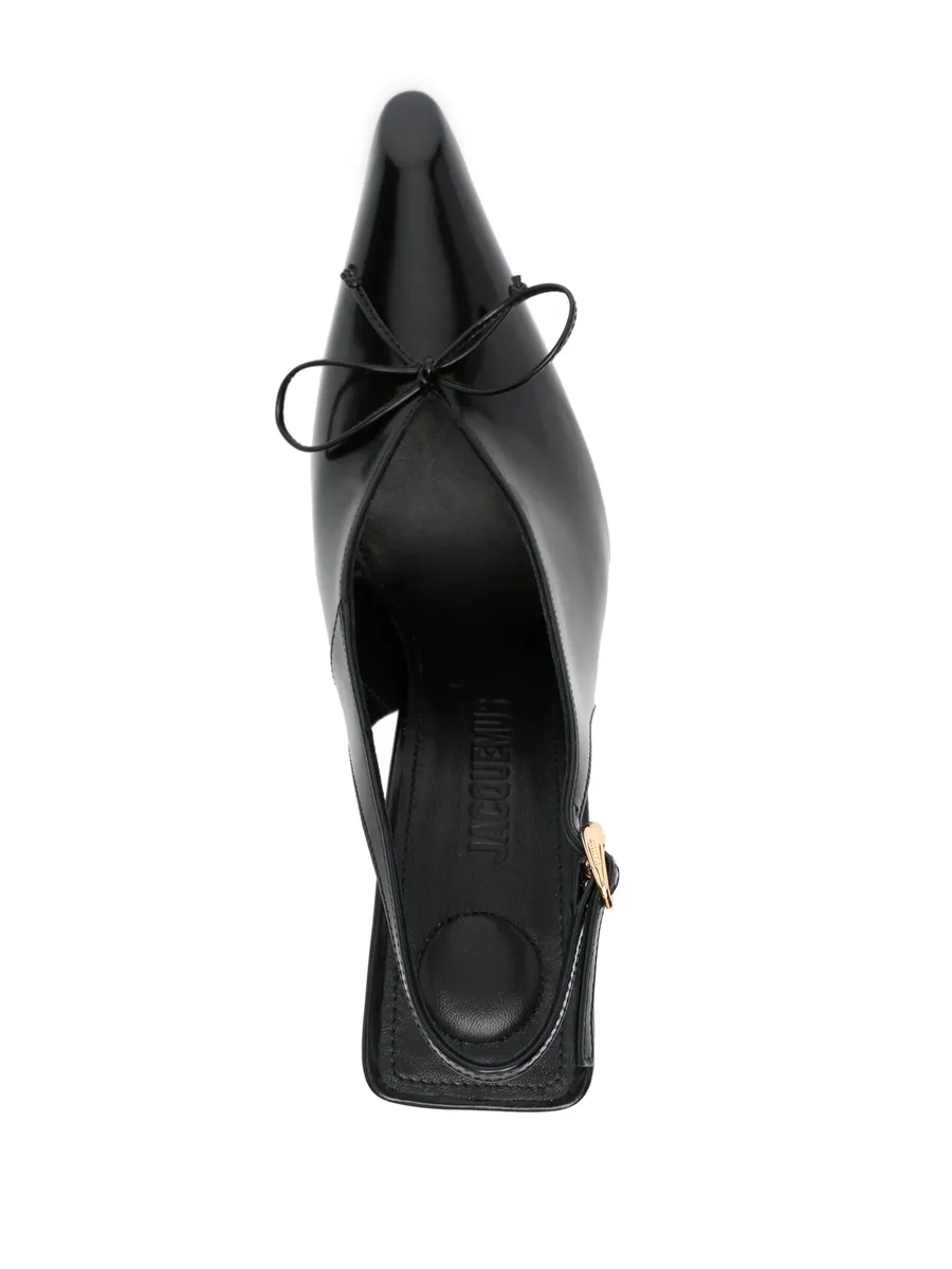 Cubisto leather pumps 8