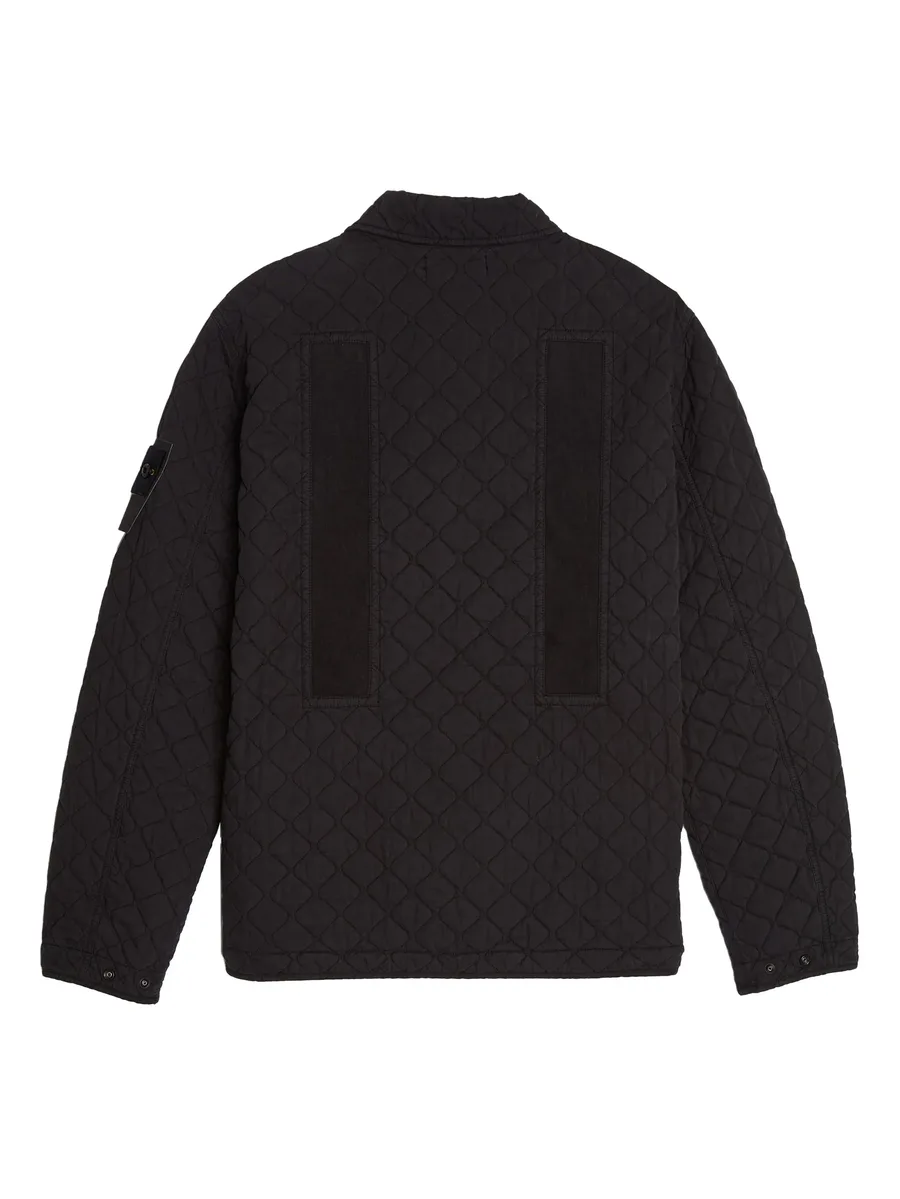 quilted press-stud bomber jacket 4