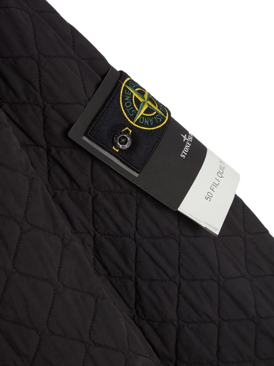 quilted press-stud bomber jacket 7