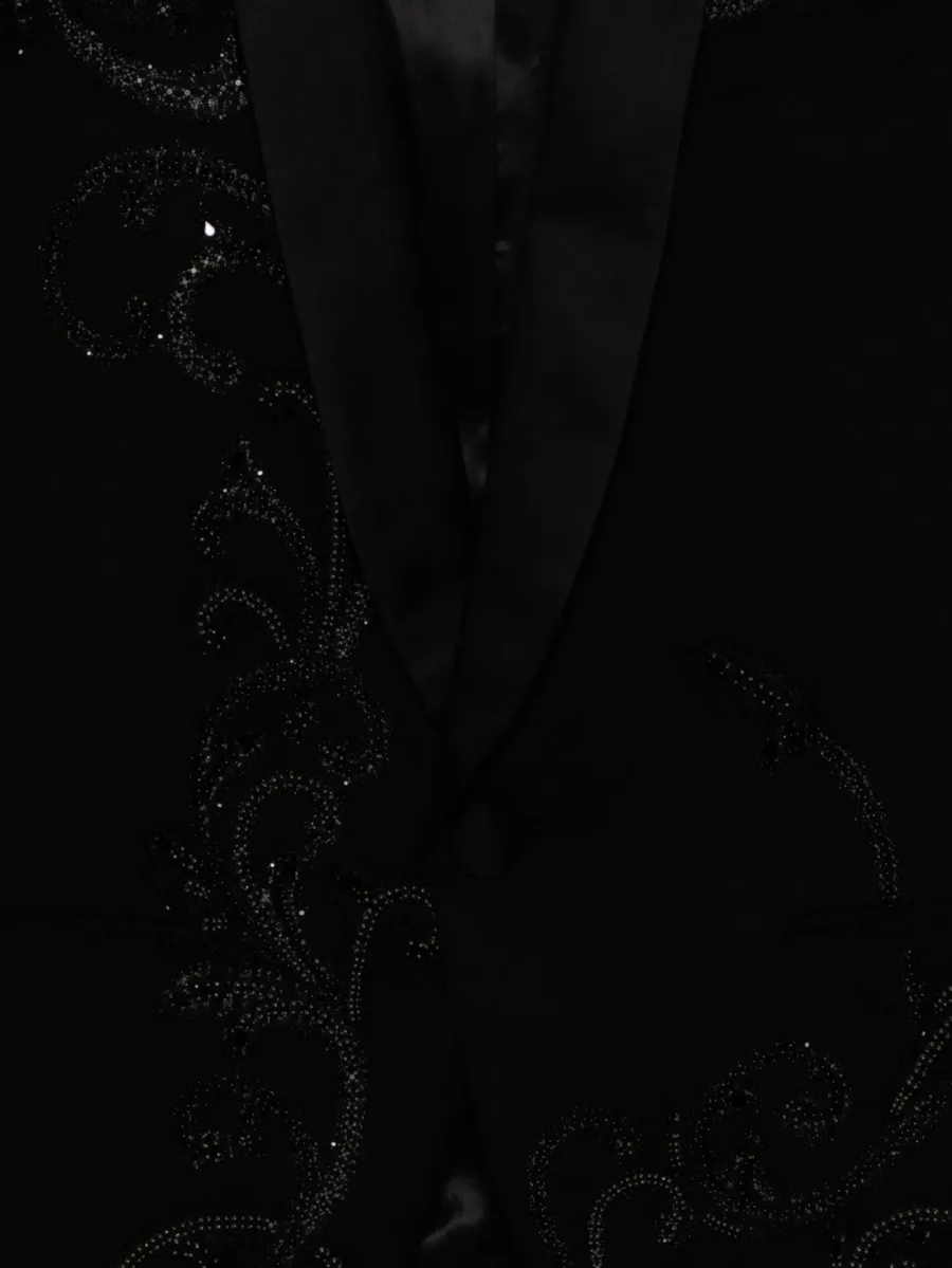crystal-embellished blazer 6