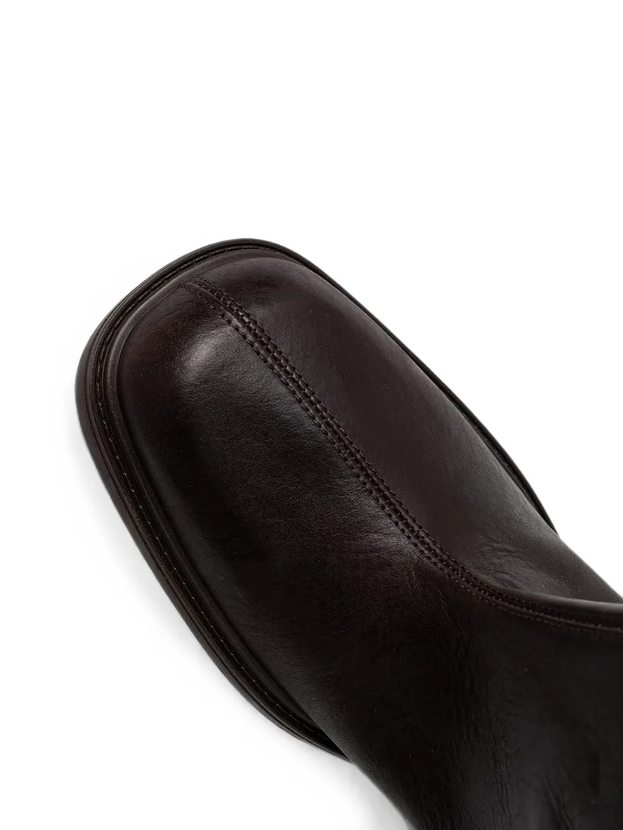 Ross buckle-detail shearling-trim boots 5