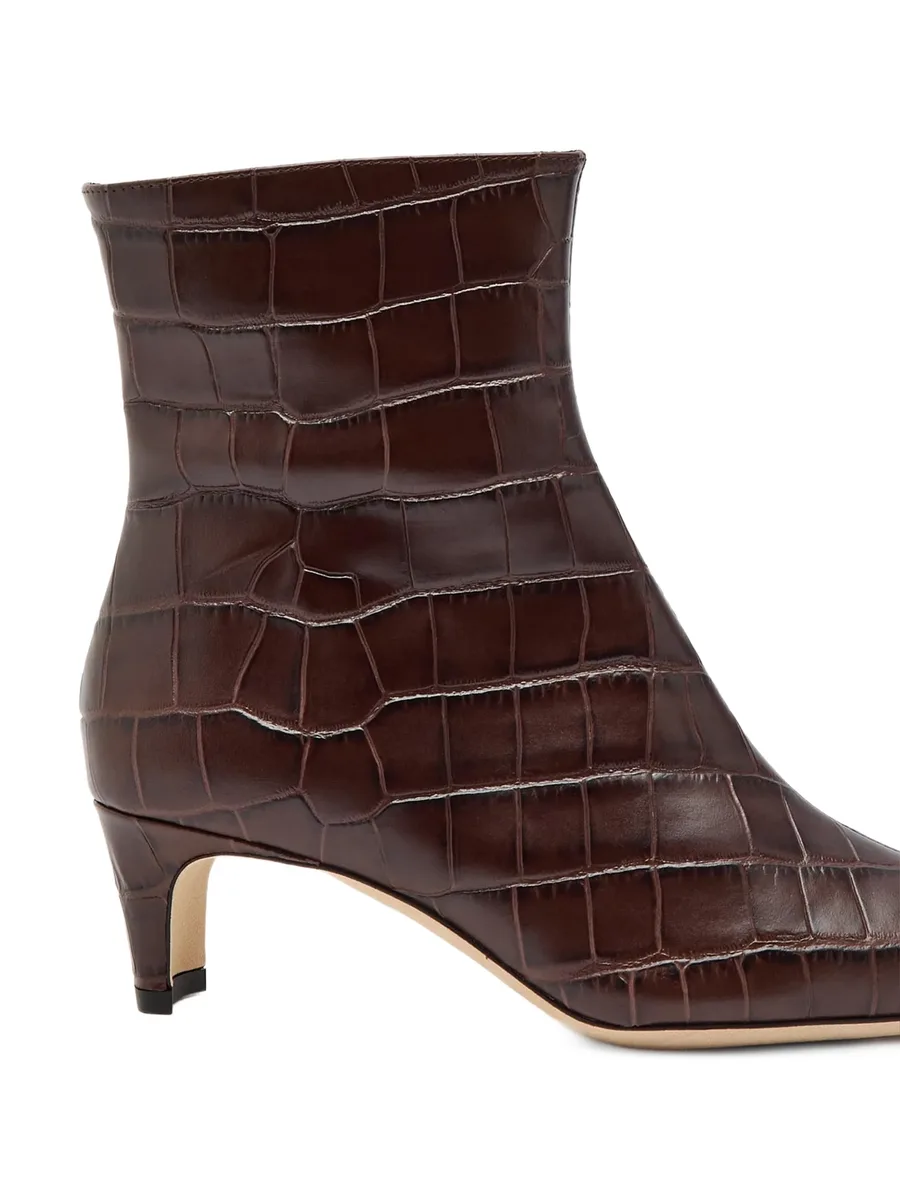 Wally croc-effect ankle boots 2