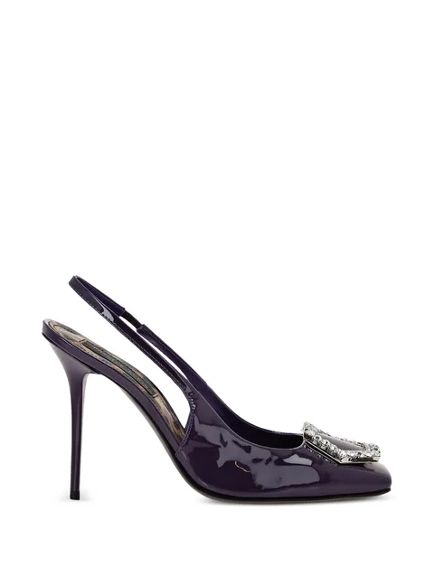 Decollete heeled pumps