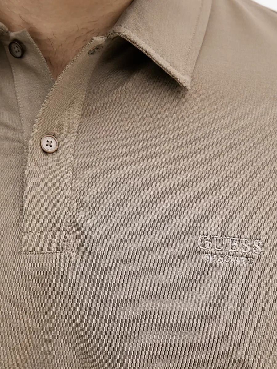 logo-embroidered short-sleeve polo shirt 5