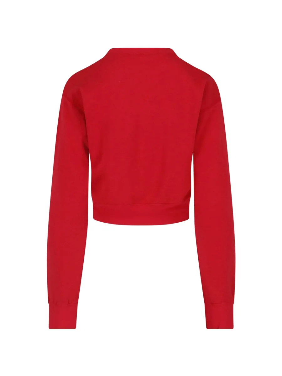 cropped long-sleeve sweatshirt 3