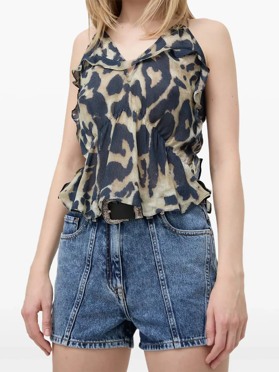 Sarahi denim shorts 1