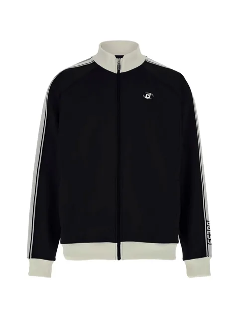 logo stripes sweatshirt